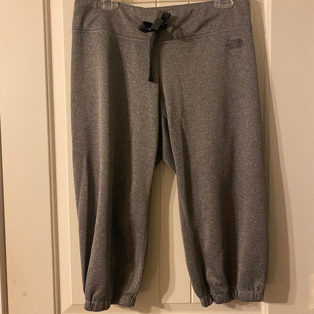 Cropped leg sweats